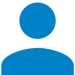blue person icon